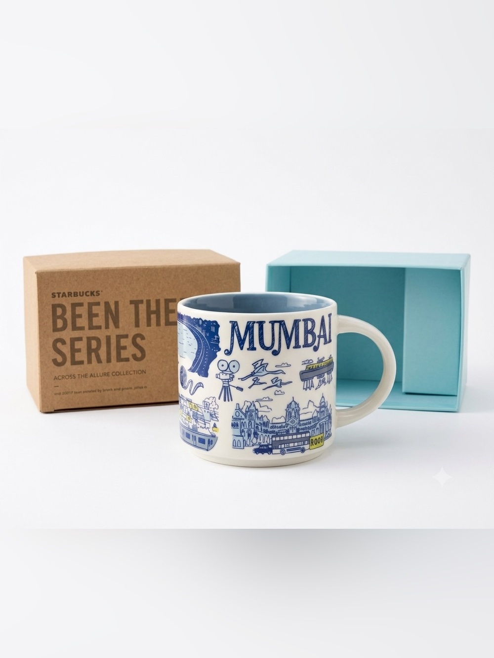 Starbucks “Been There” Series Mumbai 14oz Ceramic Coffee Mug- New in Box
